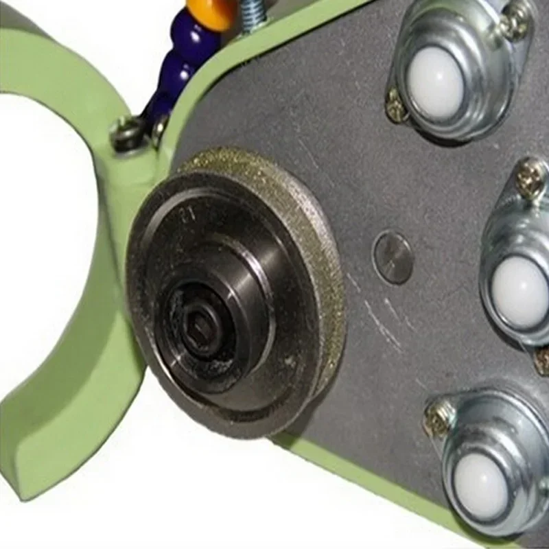 Portable Manual Small Mini Glass Edging Polishing Beveling Grinding Chamfering Machine For Straight Round Glass Edge Hot SaleHot