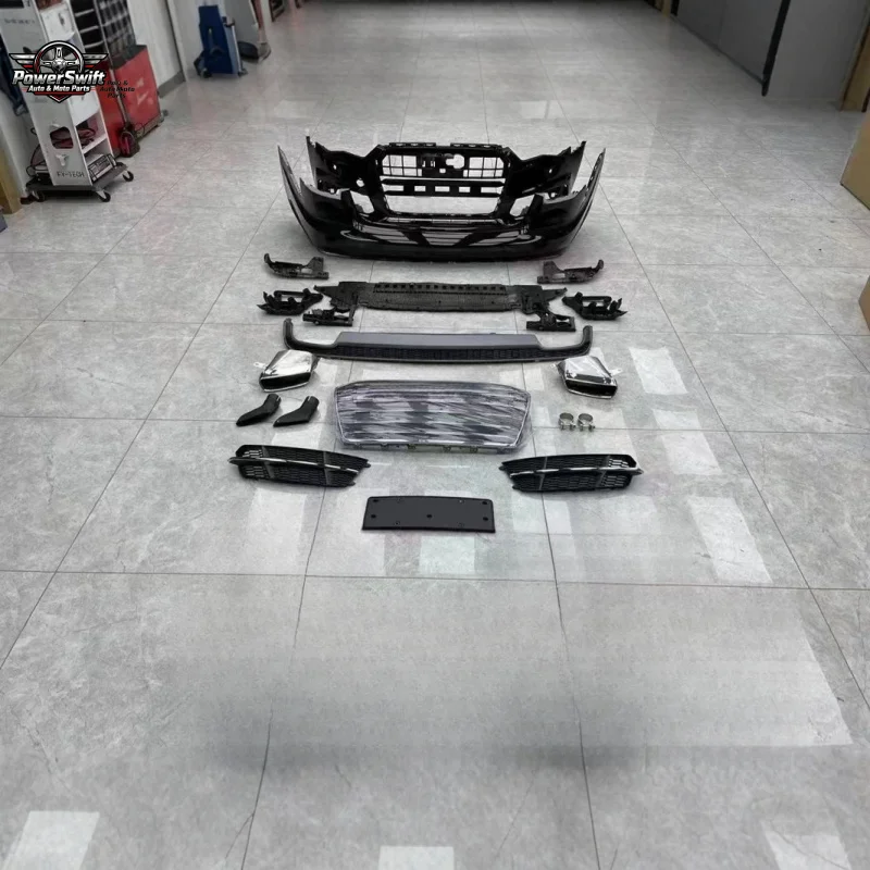 

Suitable for Audi A6LC7 Old Upgrade New Model Modification Sports Version RS6 Front and Rear Bumpers Large Surrounds Headl