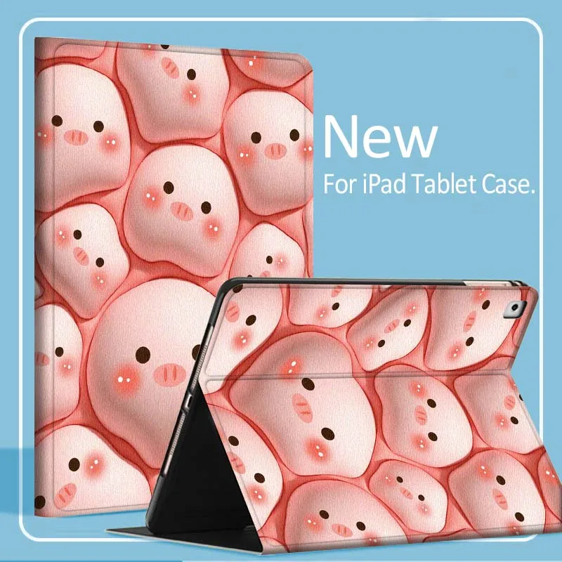 

Artistic Cute Illustration Tablet Case For iPad Pro Air Mini 1 2 3 4 5 6 7 7th 8th 9th 10th 11th 10.2 9.7 10.5 10.9 11 2024 2025