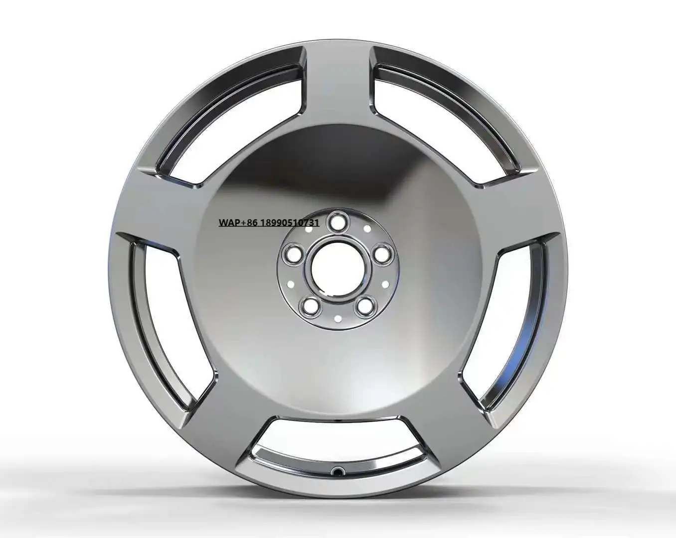 

New Five Spoke Forged Aluminum Alloy Wheels Bolt for Mercedes- RV-High-End ET Chrome Finish Mesh Design Retrofit/Upgrade Velg