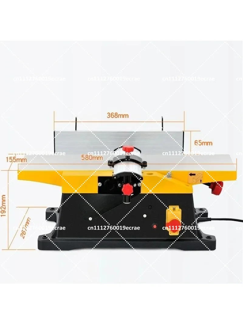 6-inch woodworking planer desktop electric planer small planer desktop planer press planer household single-sided planer