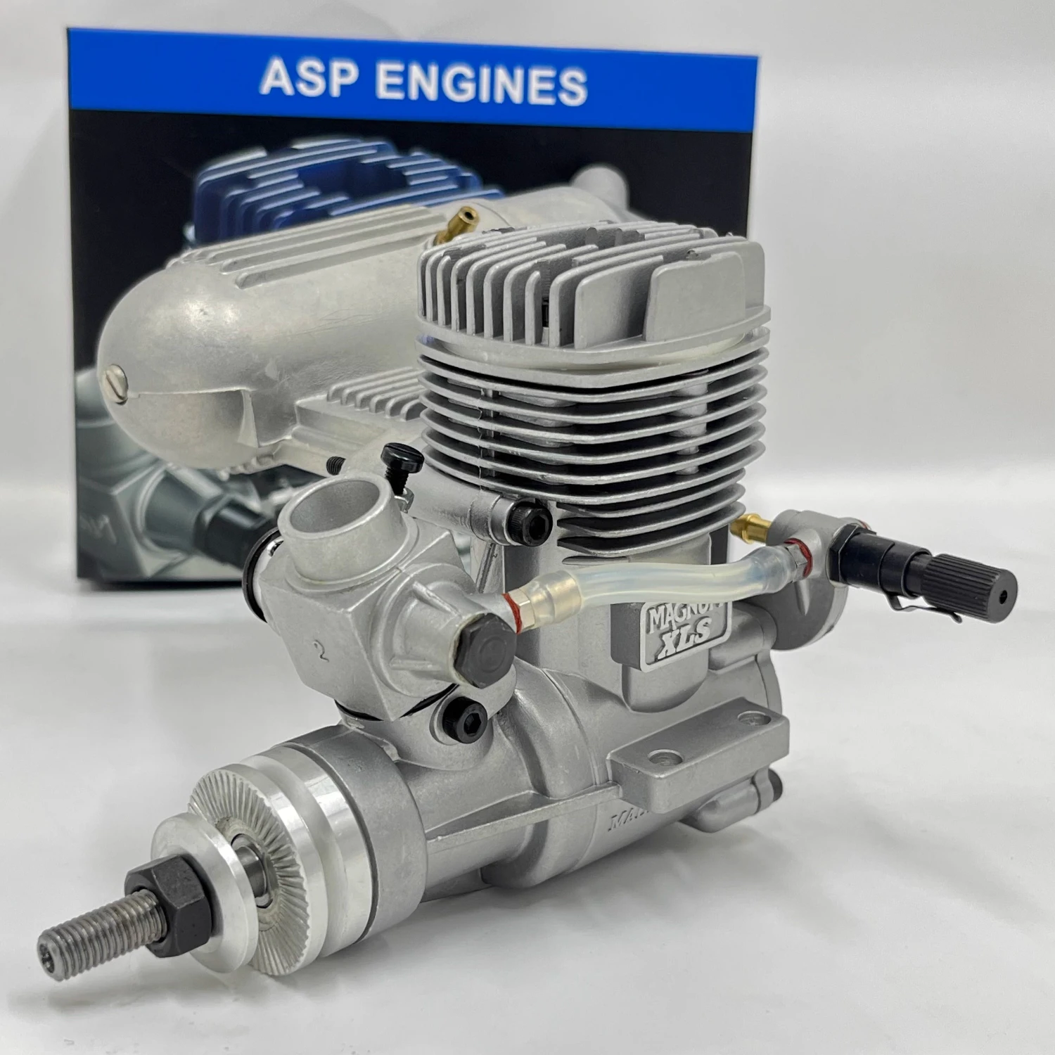 

ASP S46A Engine Model 7.45cc Two Stroke Methanol Engine Fixed-wing Model Aircraft Engine S46AII Metal Model Toy