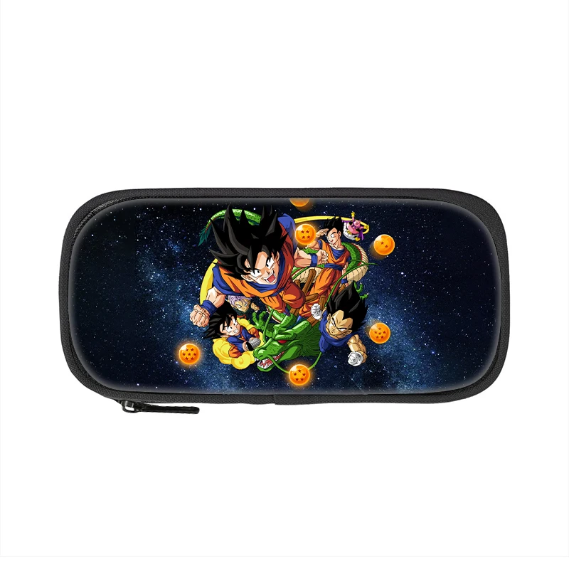 Dragon Ball Goku Anime Pencil Cases Fashion Pen Bag Kids Large Storage Students School Gifts Pencilcases Best Gift