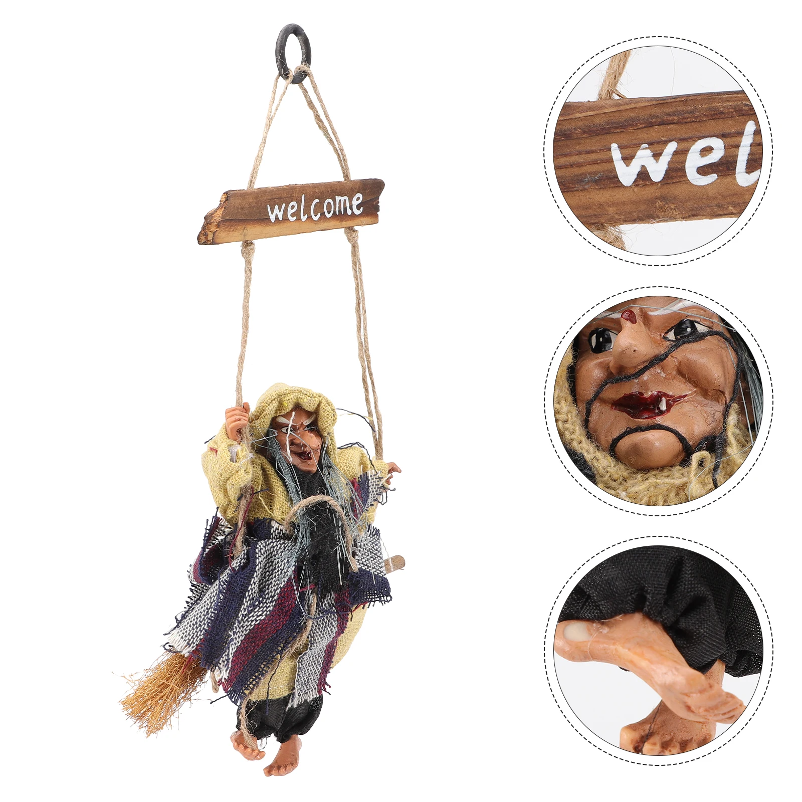 

Creative Halloween Door Sign Halloween Party Favors Decorative Pendant for Home Party Photo Props Schools Offices Cafe