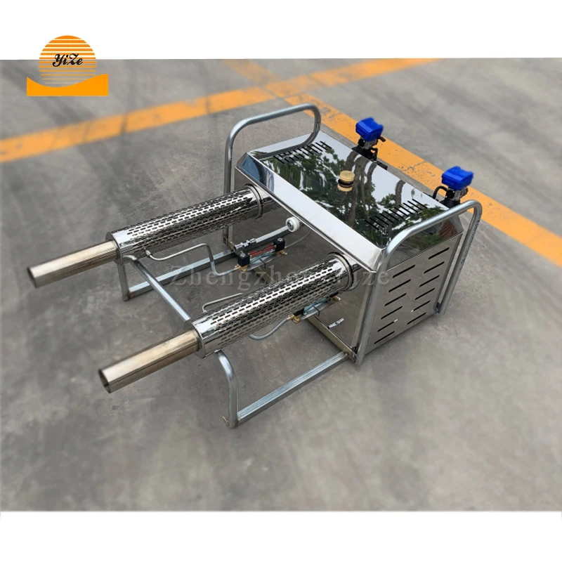 

Portable Vehicle Mounted Double Barrel Thermal Fumigation Fogger Mist Fogging Machine Sprayer For Pest Control Mist Machine