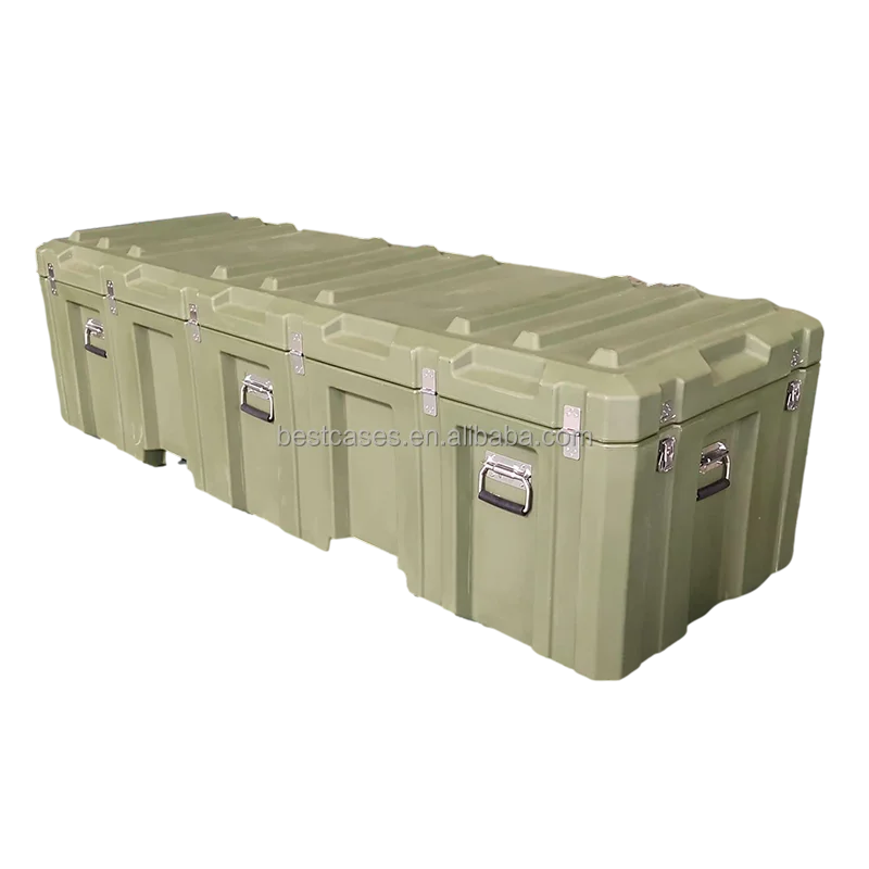 Manufacture Factory Big Size BESTG 1966658 Roto Molded Rugged Transit Box Waterproof Plastic Case Shockproof Plastic Case