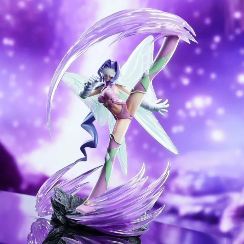 21cm/8.27in 애니메이션 디지몬 모험 피규어 Fairimon 액션 피규어 Pvc 컬렉션 모델 장난감 어린이 선물 용품