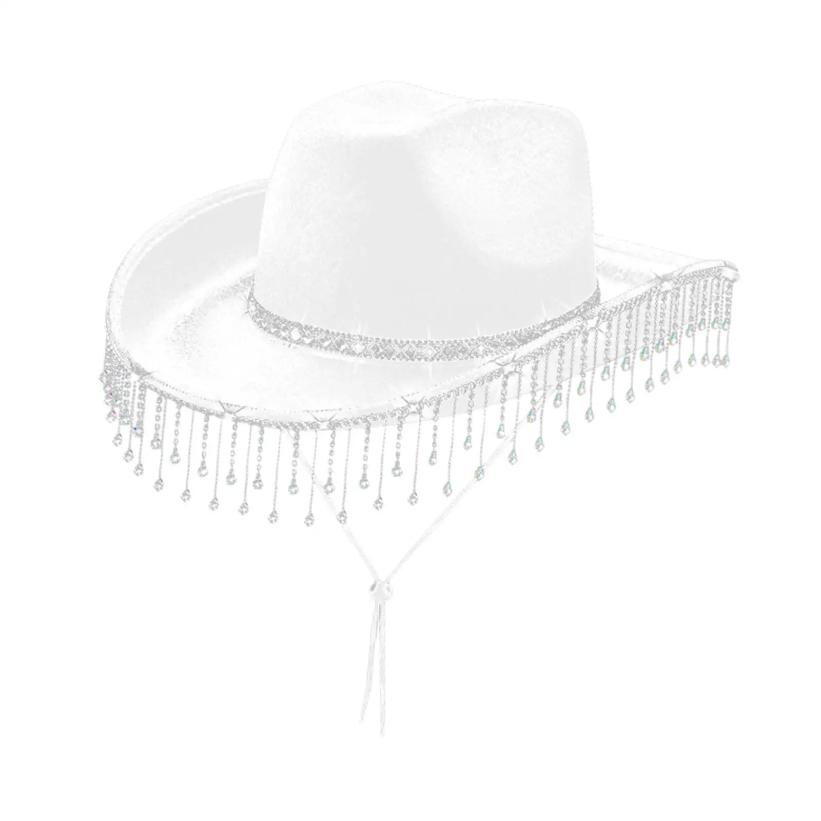 Women Cowboy Hat Trendy Wide Brim Comfortable Casual Novelty Women Men Bride Hat
