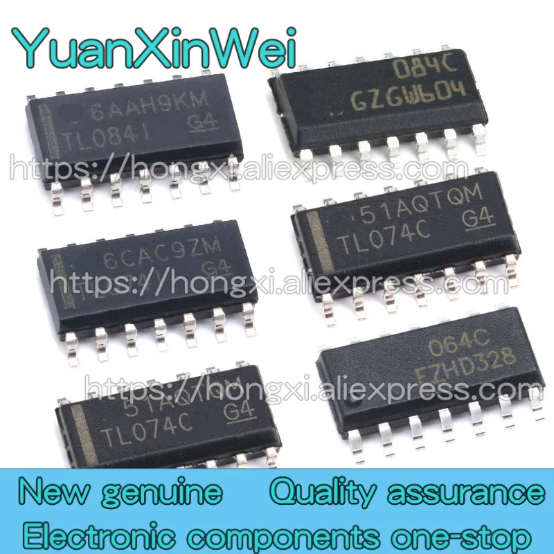 20PCS TL054 TL064 TL074 TL084 C I CDR IDR CDT IDT SOP - 14 operational amplifier chip