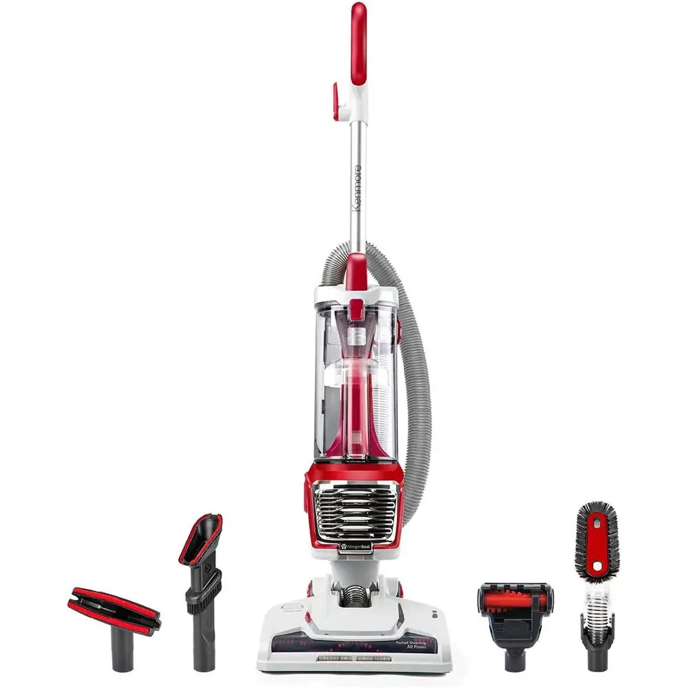 

DU2015 Bagless Upright Vacuum Lightweight Carpet Cleaner with 10’Hose, HEPA Filter, 4 Cleaning Tools for Pet Hair, Hardwood Floo
