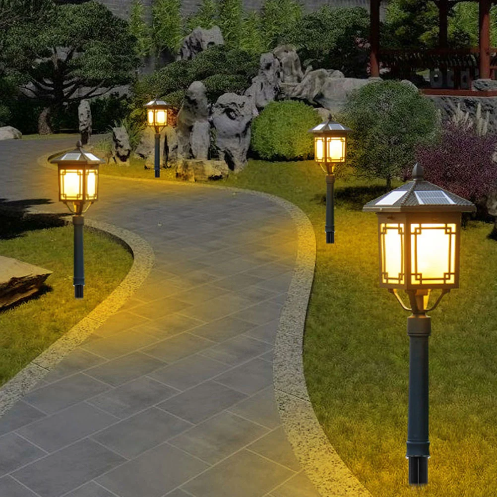 Landscape Floor Lamp Accessories Outdoor Light Connector Decorate Solar Poles for outside