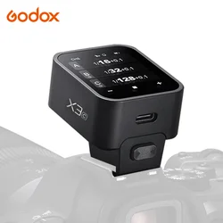 Godox X3 플래시 트리거 TTL HSS 무선 X 시스템 LED 터치 스크린 송신기, 캐논 니콘 소니 후지필름용 고속 충전, 2.4GHz