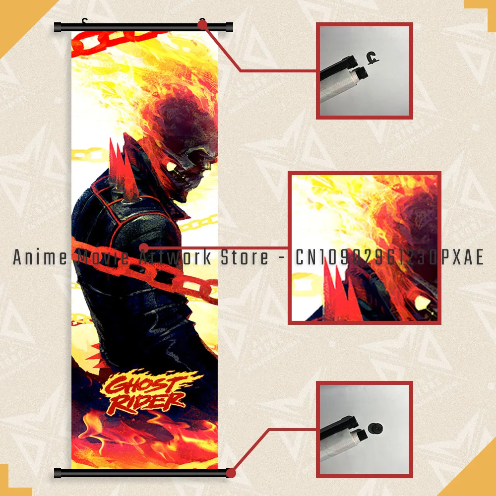 Affiche imprimée personnage de film, décoration de maison, Art mural suspendu, peinture Marvel The Avengers, rouleaux, salle d'images, toile Iron Man