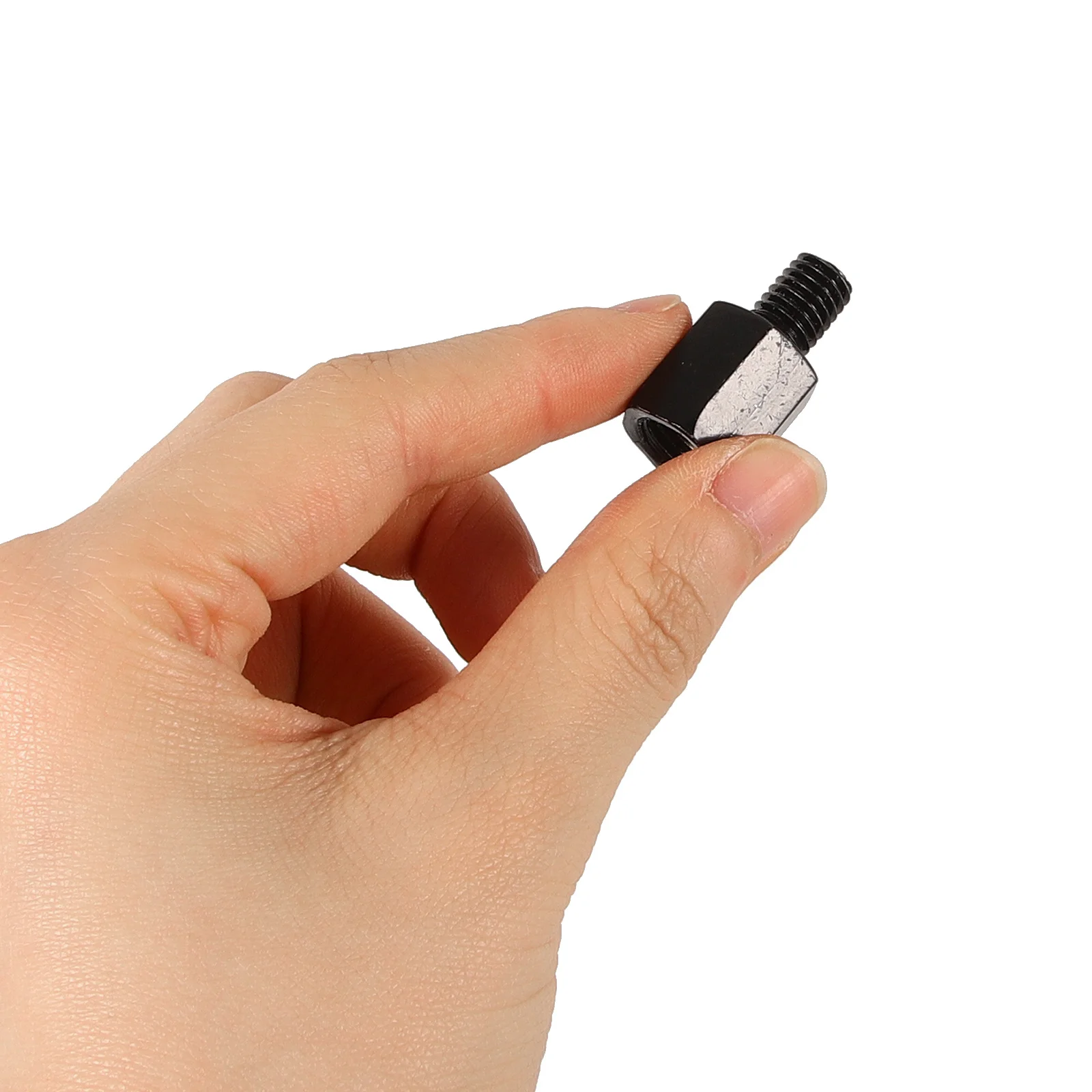 

2 set Motorcycle Mirror Mount Adapter 8-10Mm Heightening Screw For Rearview Mirrors Enhanced Visibility Safety Upgrade