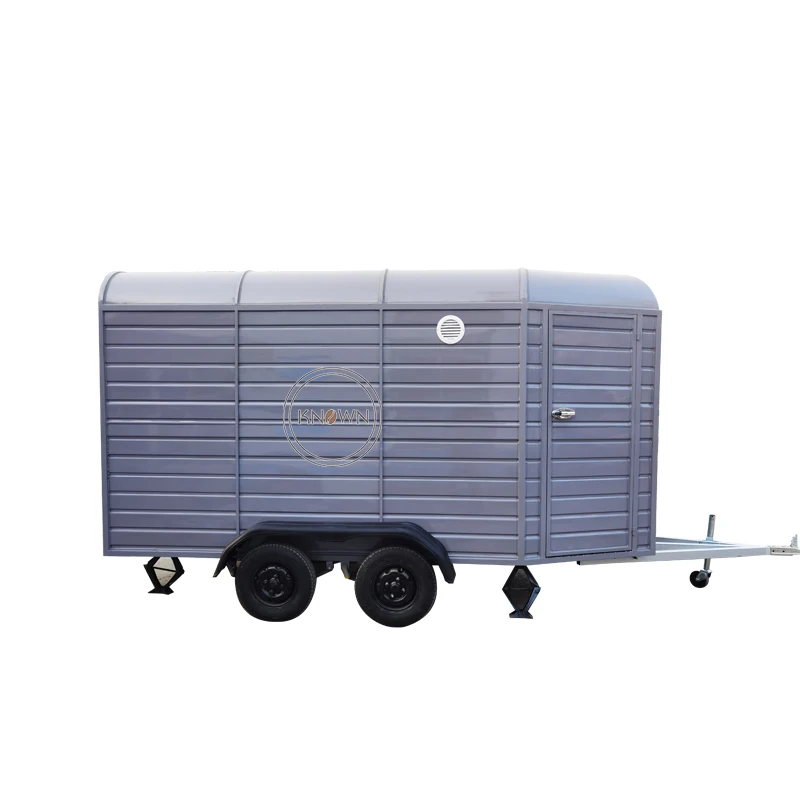 Hot Selling Hot Dog  Food Truck Fast Food Vending Coffee Cart Mobile Bar Customised Galvanized Sheet Vending Snack Food Cart