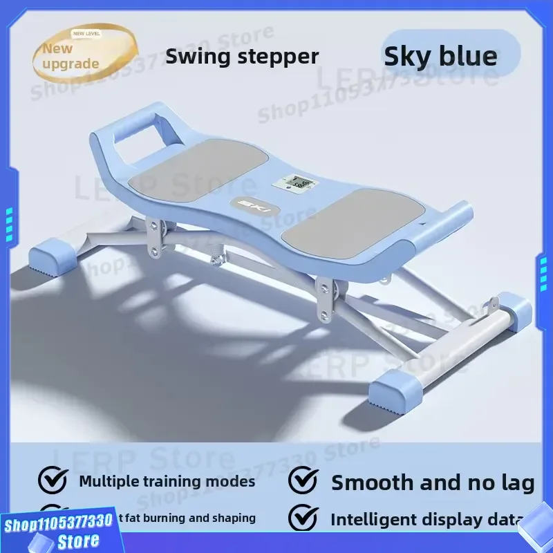 Foldable Steel Ski Machine Home Gym Fitness Equipment Indoor Cardio Trainer for Weight Loss Body Shaping Exercise Device Home