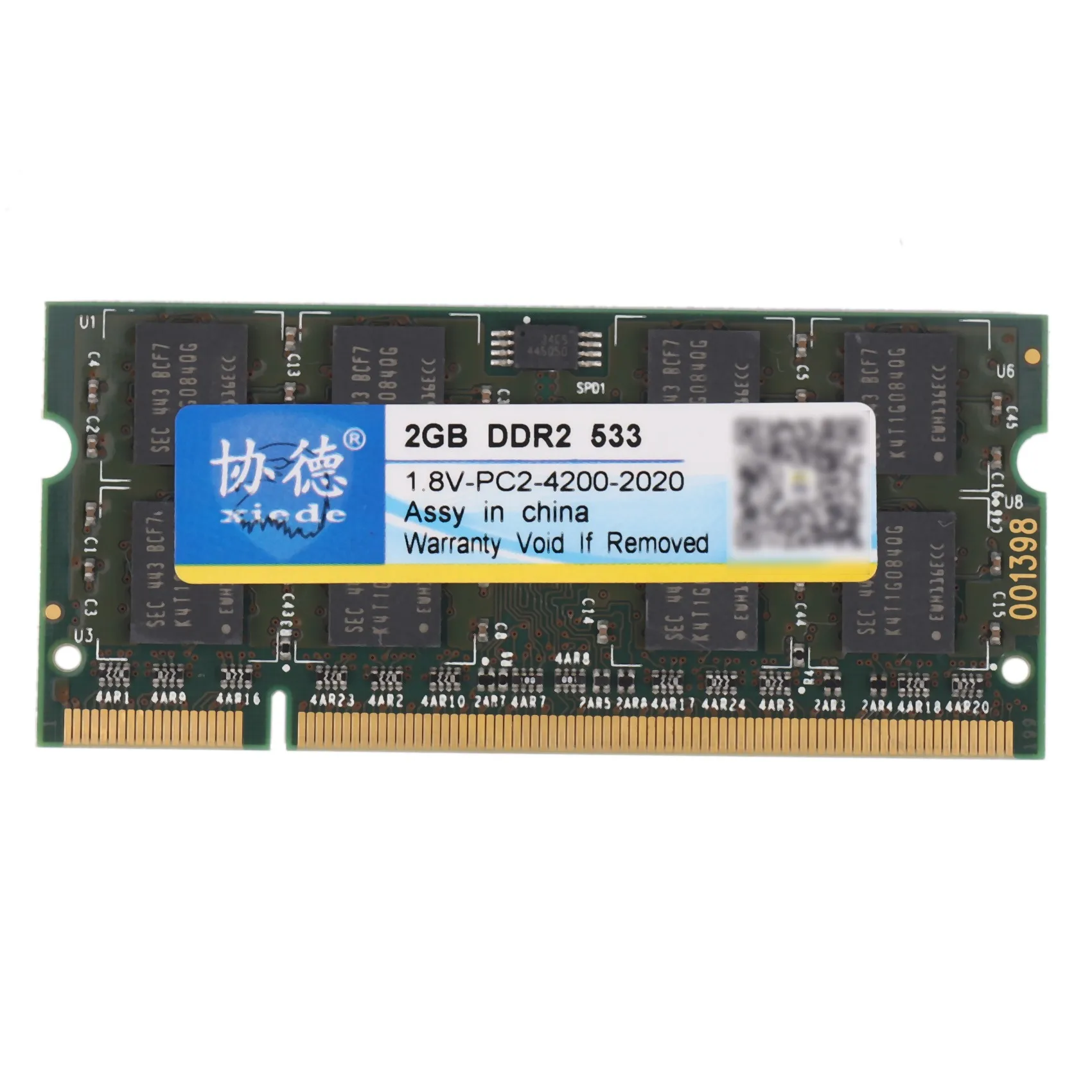 

Xiede Laptop Memory Ram Module Ddr2 533 2Gb Pc2-4200 240Pin Dimm 533Mhz For Notebook X029