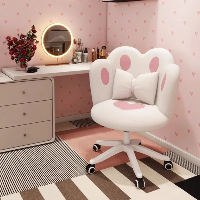 

Adhd Chair Bed Chaise Design Bedroom Dormitory Comfortable Rotating Lift Back Chair Furnitures Internet Celebrity Makeup