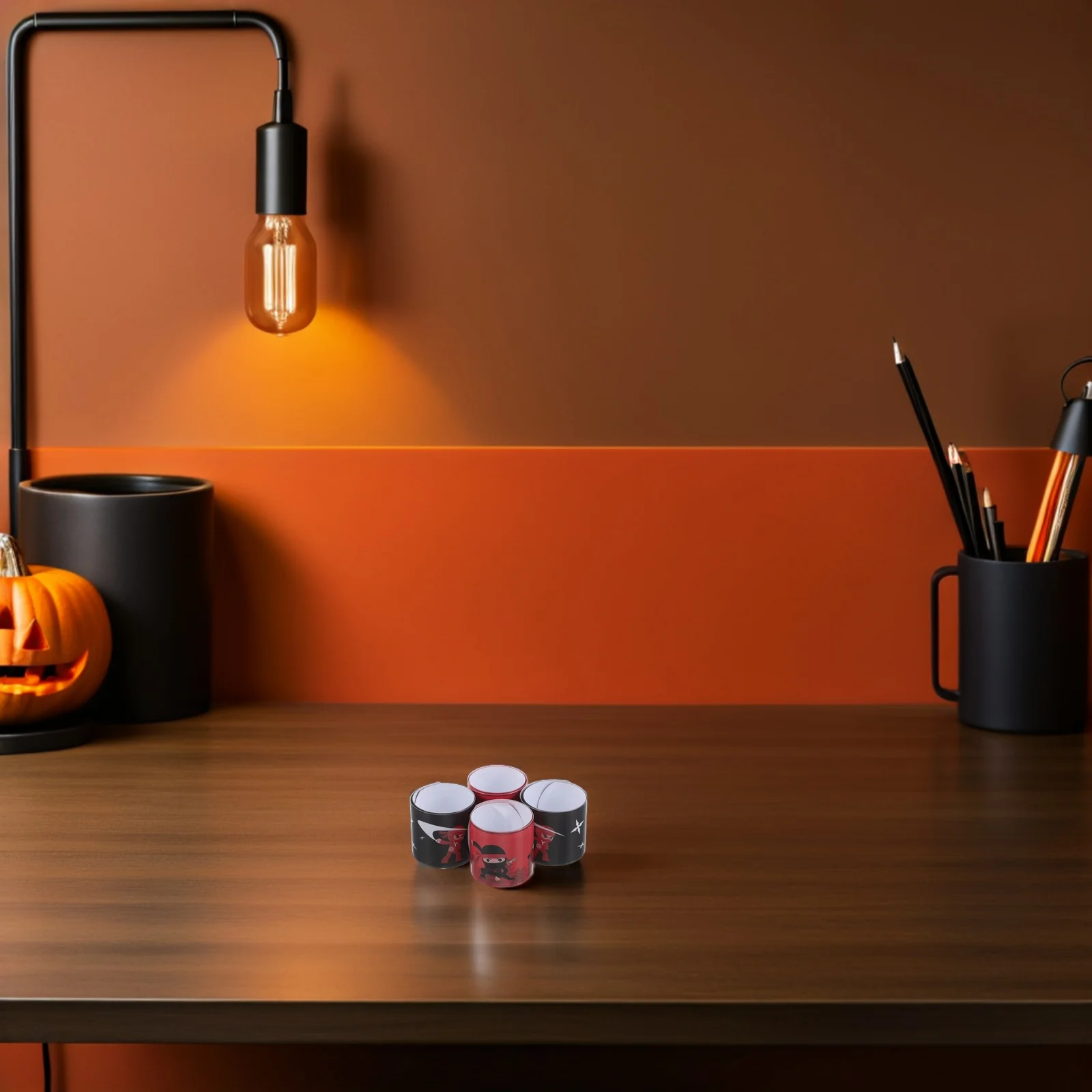 

36Pcs Halloween Slap Bracelets Snap Wristbands Bulk Soft Wristbands Karate Party Favors Kids Birthday Decorations