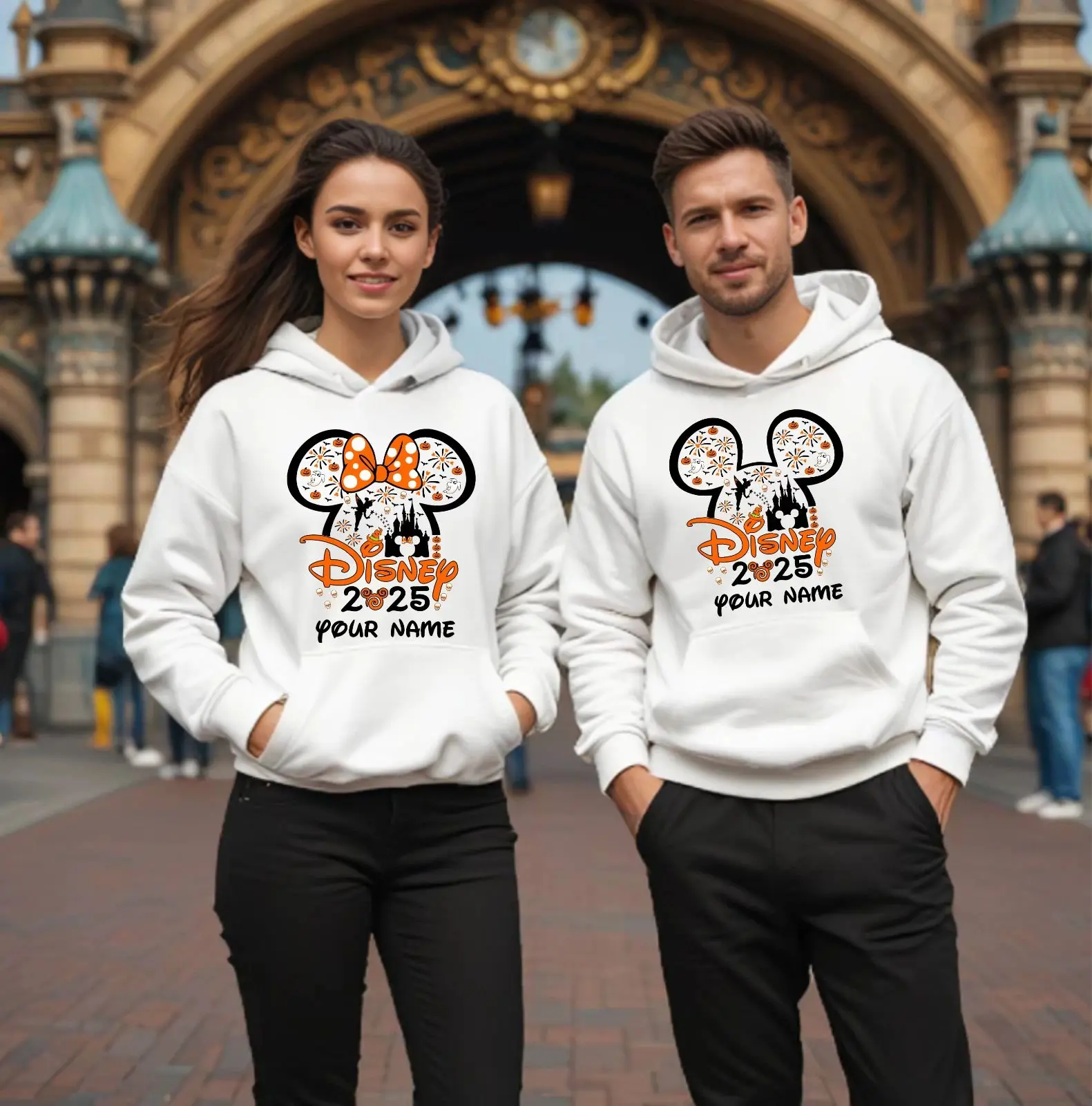 

WinterDisney Mickey MousePrintCouple's two-piece HoodiesParent-Child OutfitNew Long Sleeve Pullover SweatshirtSpecial Offer