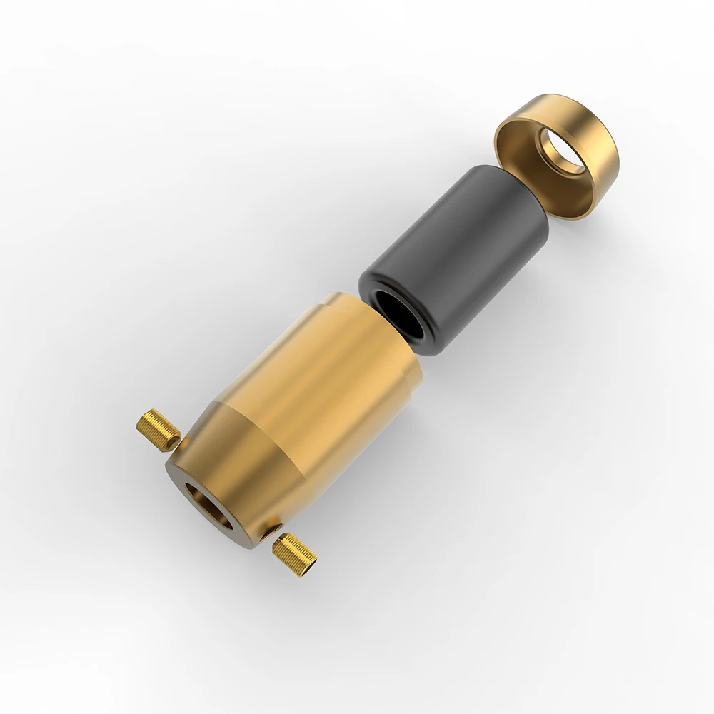 Горячая Распродажа 4x Audiocrast CT4021G Золотой цветной динамик RCA кабель аудио провод Nosie стопорный кабель диаметр 9 мм