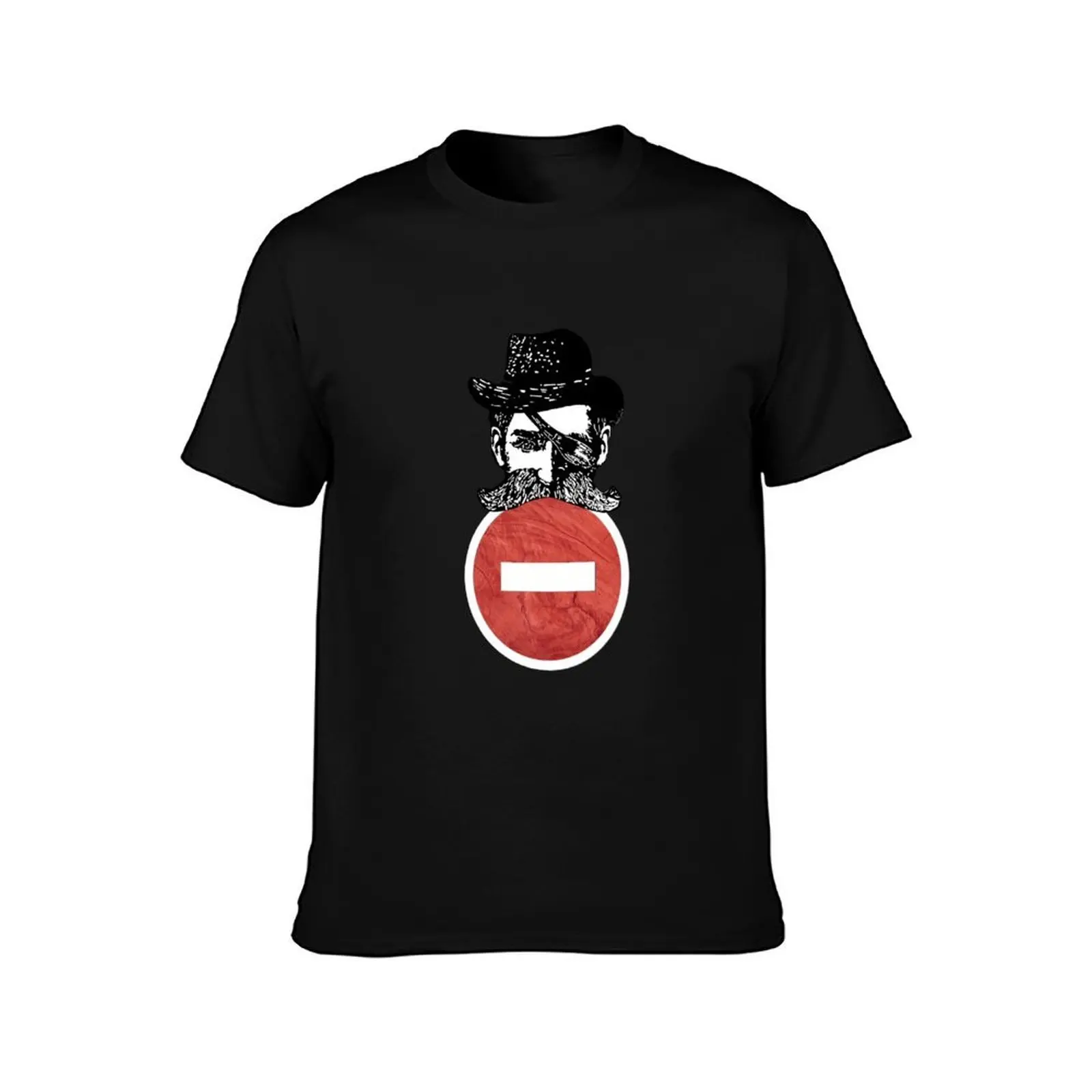 No Entry Cowboy! T-Shirt Plus Size Lightweight Tee Shirt T-Shirt