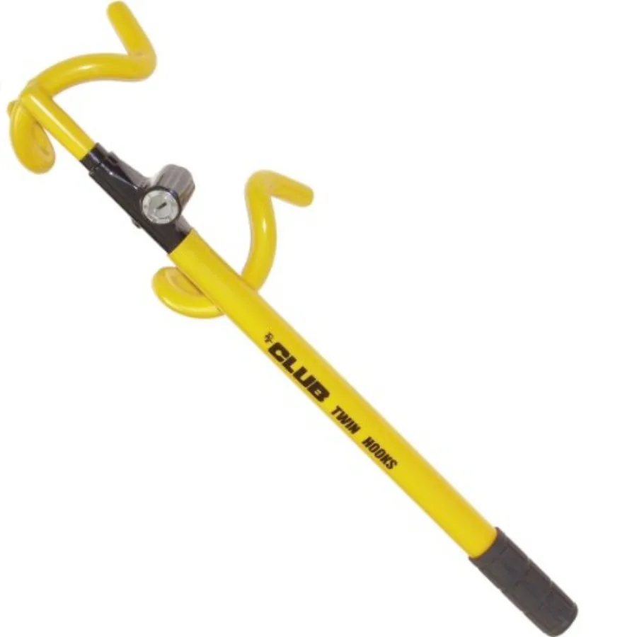 

The Club 3000 Twin Hooks Steering Wheel Lock, Yellow