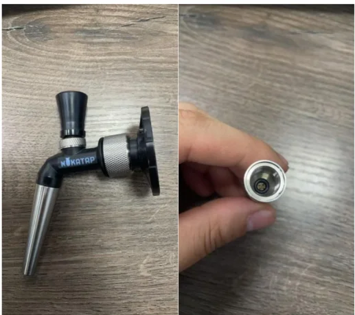 kegland stainless steel faucet nozzle mini beer tap spout tap spray head kitchen tool homebrew bar tool
