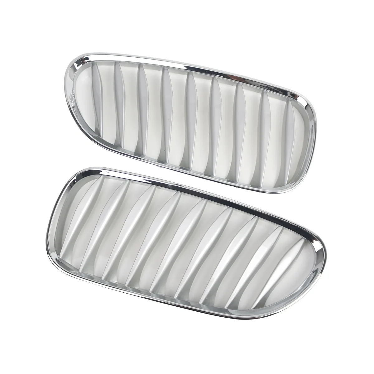 For BMW Z4 E85 E86 2003-2008 Front Hood Kidney Bumper Racing Grille Mesh Single Line Style Grill Car Replacement Accessories view 5