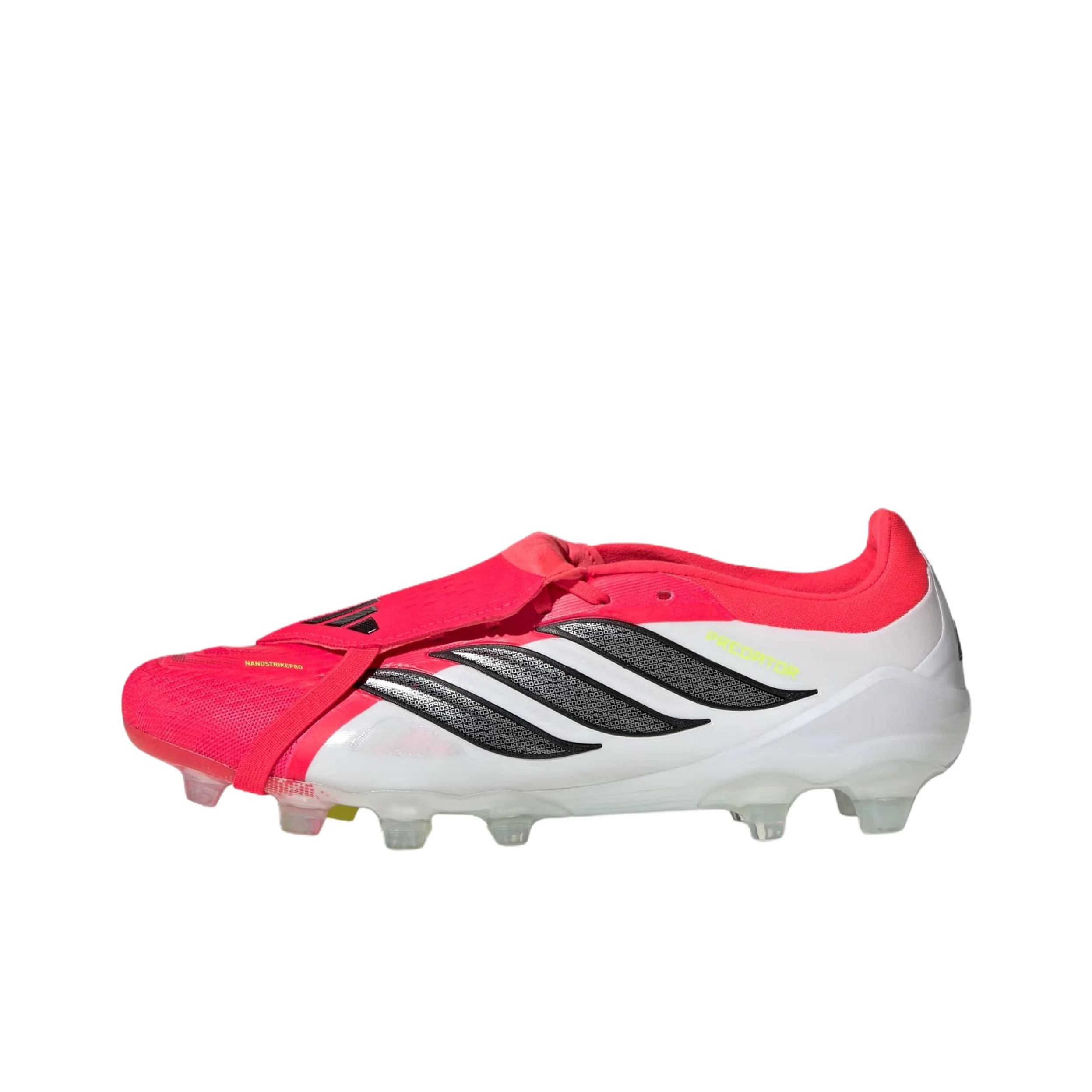 Zapatillas de fútbol para césped artificial Adidas PREDATOR PRO, modelo unisex, color rojo brillante, KI8757.