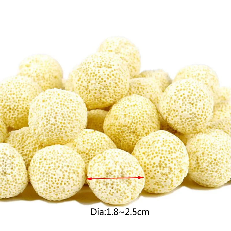 100/200/500g Aquarium Fish Tank Filter Media Balls Ceramic Biochemical Ball Activated Carbon Bio Balls Clean Water Accessories