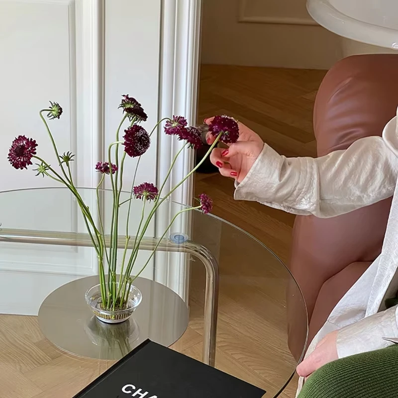

CuteLife Nordic Transparent Glass Flower Arrangement Vase Decoration Home Living Room Hydroponic Vase Wedding Table Plant Vases