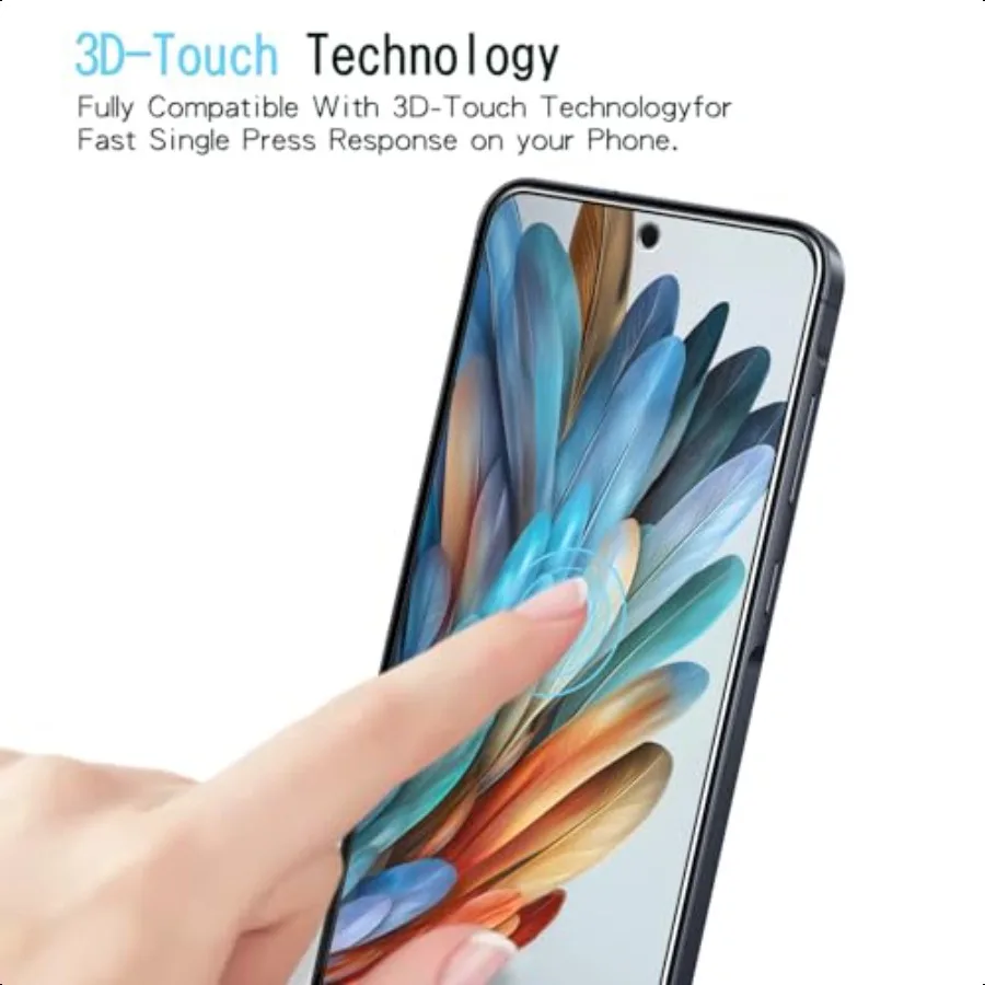 KAREEN 2 + 2 حزمة واقي شاشة لهاتف سامسونج جالاكسي A36 5G طبقة من الزجاج المقسى مع واقي عدسة الكاميرا 9H هاردن مضاد للخدش