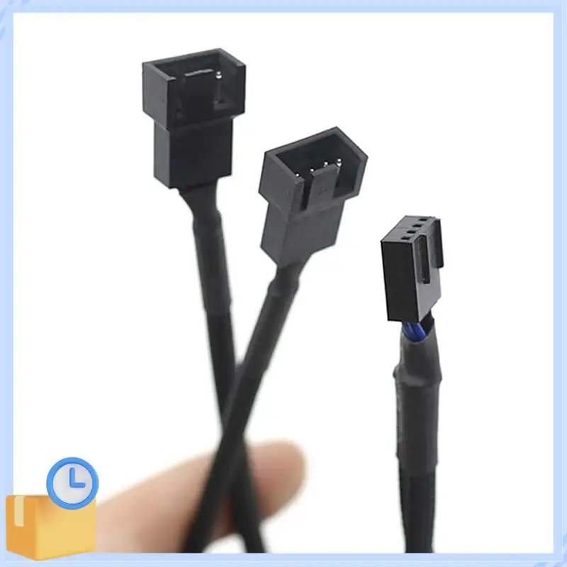 인기 있는 4핀 PWM 팬 스플리터 허브 케이블 Formotherboard 및cpu PC 케이스 팬 확장 어댑터 Y 스플리터 케이블