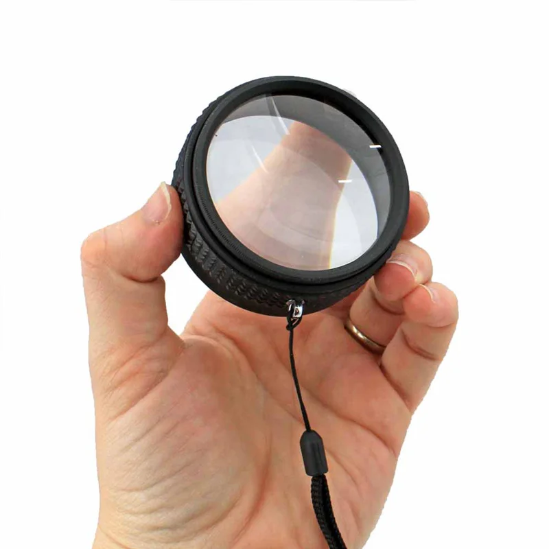 Japan Mini Handheld Loupe with rubber grip 5x 7x Magnification 53.5mm Jewellers Portable Hand Grip Magnifier