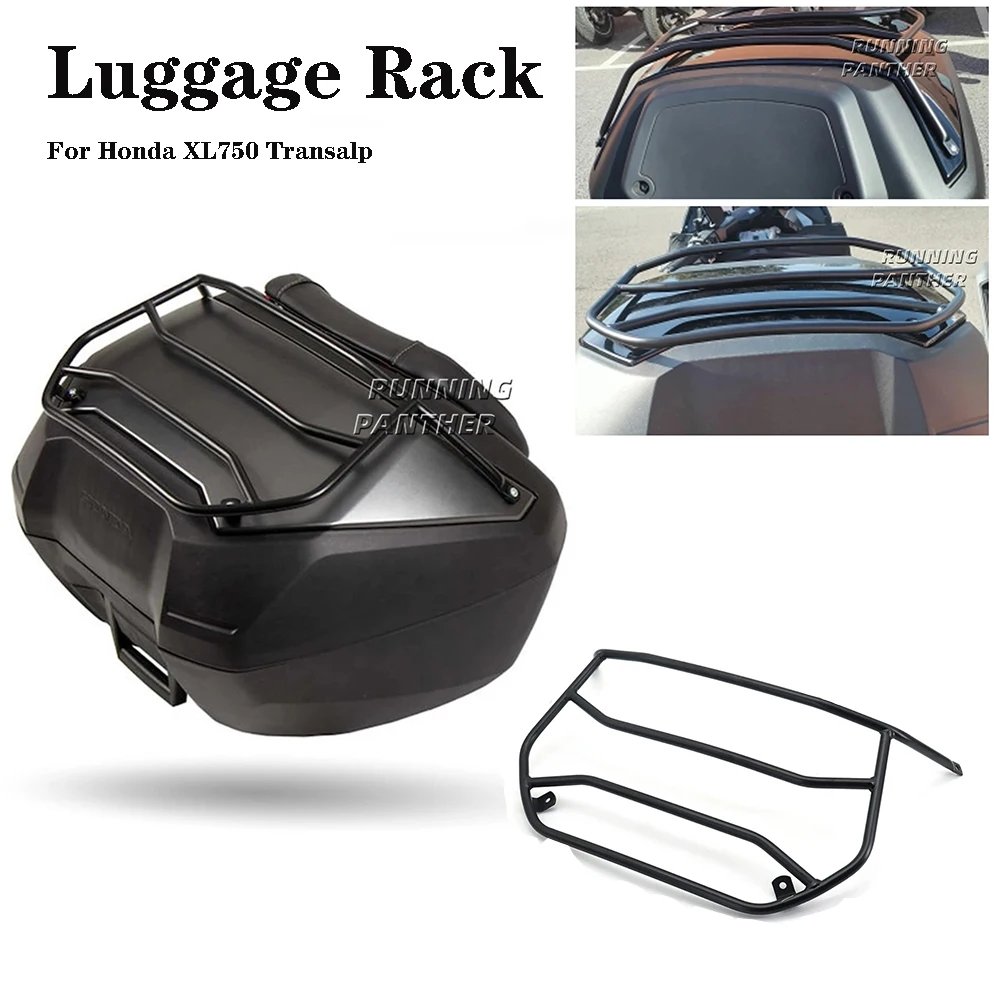 

Аксессуары для Honda, металлический задний верхний чехол, багажник, багажник, рейка, туристическая полка для Honda XL750 Transalp