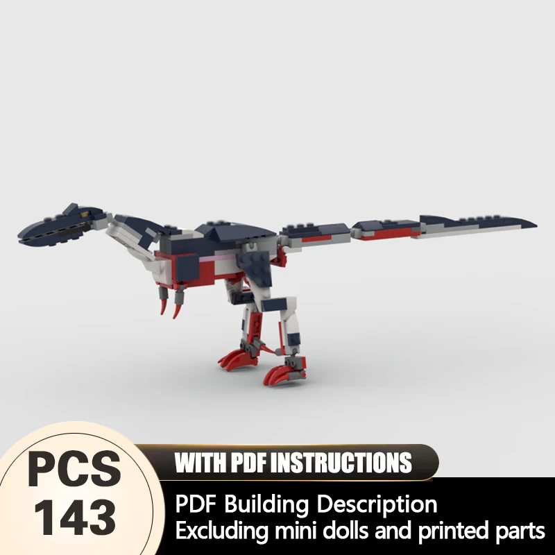 

Creators Animal Series Model MOC Building Bricks Baryonyx Modular Technology Gifts Holiday Assemble Children Toys Suit