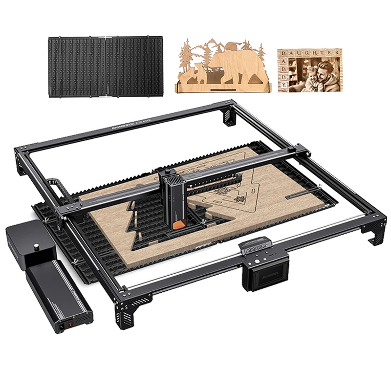 

ATOMSTACK A70 X70 Max Laser Engraving Machine 70W Dual With F3 Protective Plate 850x800mm Large Area DIY Engraver Cutter Printer