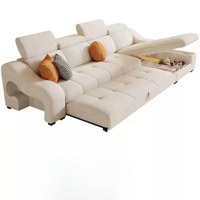 Sofá de madera moderno, almacenamiento minimalista, asiento de amor, reclinable, diseño de sofá blanco, cama plegable, sofá perezoso, Camas Baratos, muebles