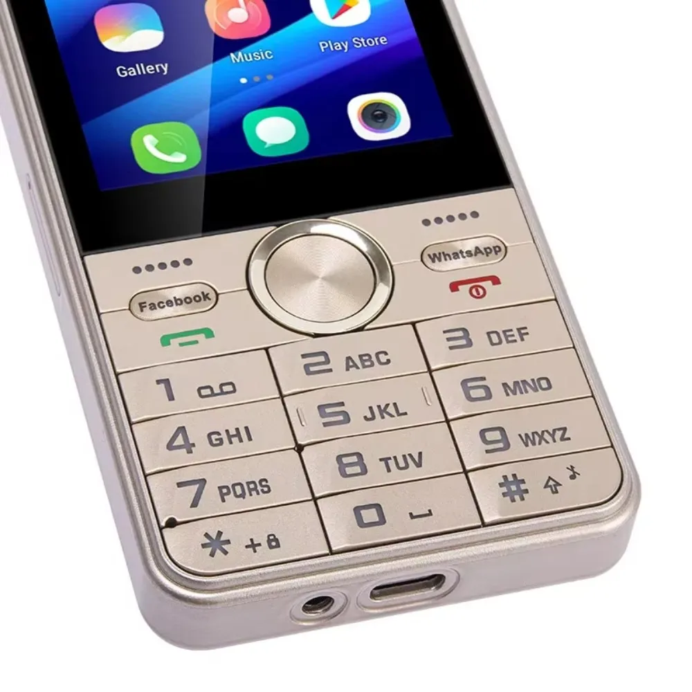 UNIWA HOPE XS17 4G Telefon z klawiaturą dotykową Czterordzeniowy smartfon Android 8.1 2GB+16GB 2500mAh 3.5 Inch Telefon komórkowy Whatsapp GPS — zdjęcie produktu 5