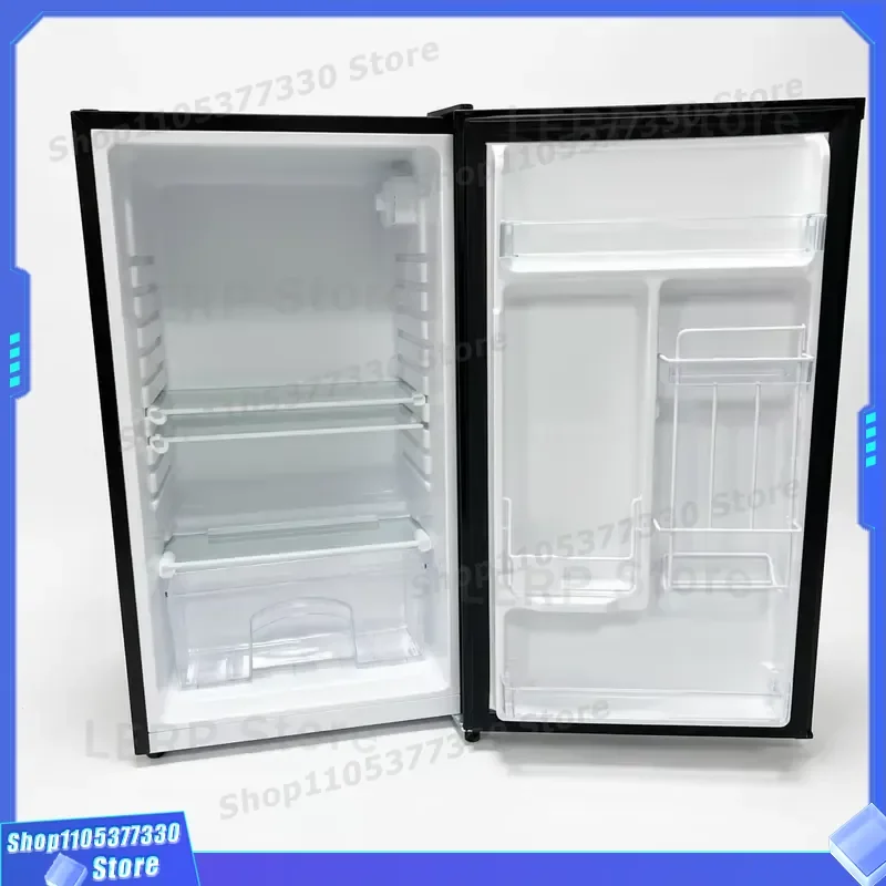 90L Mini Bar Fridge with Freezer Compartment for Home Kitchen Hotel Use Compact Chinese Household Appliance Refrigerator Mide