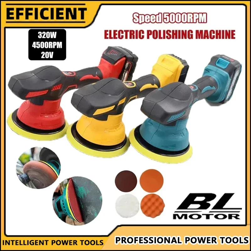 

Подходит для беспроводного автомобильного полировки Milwaukee, 8-ступенчатый регулируемый автоматический электрический восковой шлифовальный инструмент для уплотнения глазури, подходит для Dewalt/Makita