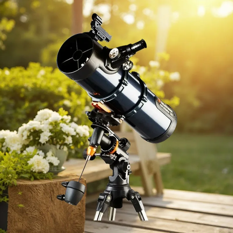 Celestron 130EQ Astronomical Telescope High Magnification HD Night Vision Professional Stargazing Telescope for Deep Space Obser