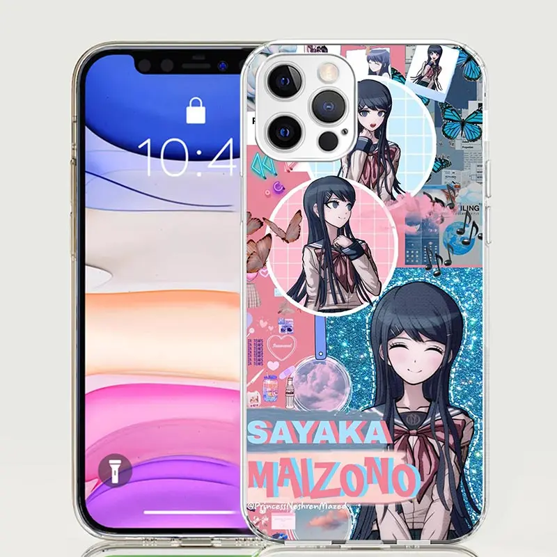 Danganronpa Trigger Happy Havoc For iPhone 16 15 14 13 12 11 Pro Max Phone Case X XS XR 7 Plus Print 8 SE Apple Fundas Cover Coq