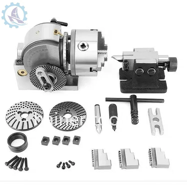 Milling machine BS universal 6-inch indexing head indexer, fast, small, simple, vertical and horizontal manual indexer precision