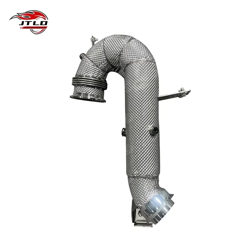 JTLD Performance Exhaust Downpipe Heat Shield for Mercedes-Benz M256 GT50 GT53 GT43 E53 GLE53 CLS53 GLS53 304SS Stainless