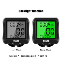 Sunding Wireless Stopwatch Bicycle Speedometer Bike Computer MTB Odometer Tools LCD Backlight Rainproof Cycling Computer 570