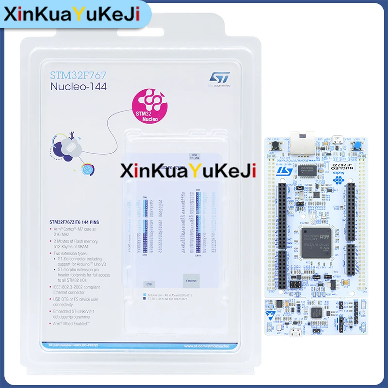 scheda-st-nucleo-f767zi-stm32f767zi-cortex-m7-216mhz-2mb-flash-512kb-ram-ethernet-nucleo-144