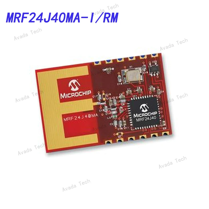 

Avada Tech MRF24J40MA-I/RM RF Transceiver Radio Module 250Kbps PCB Antenna 2.483 GHz