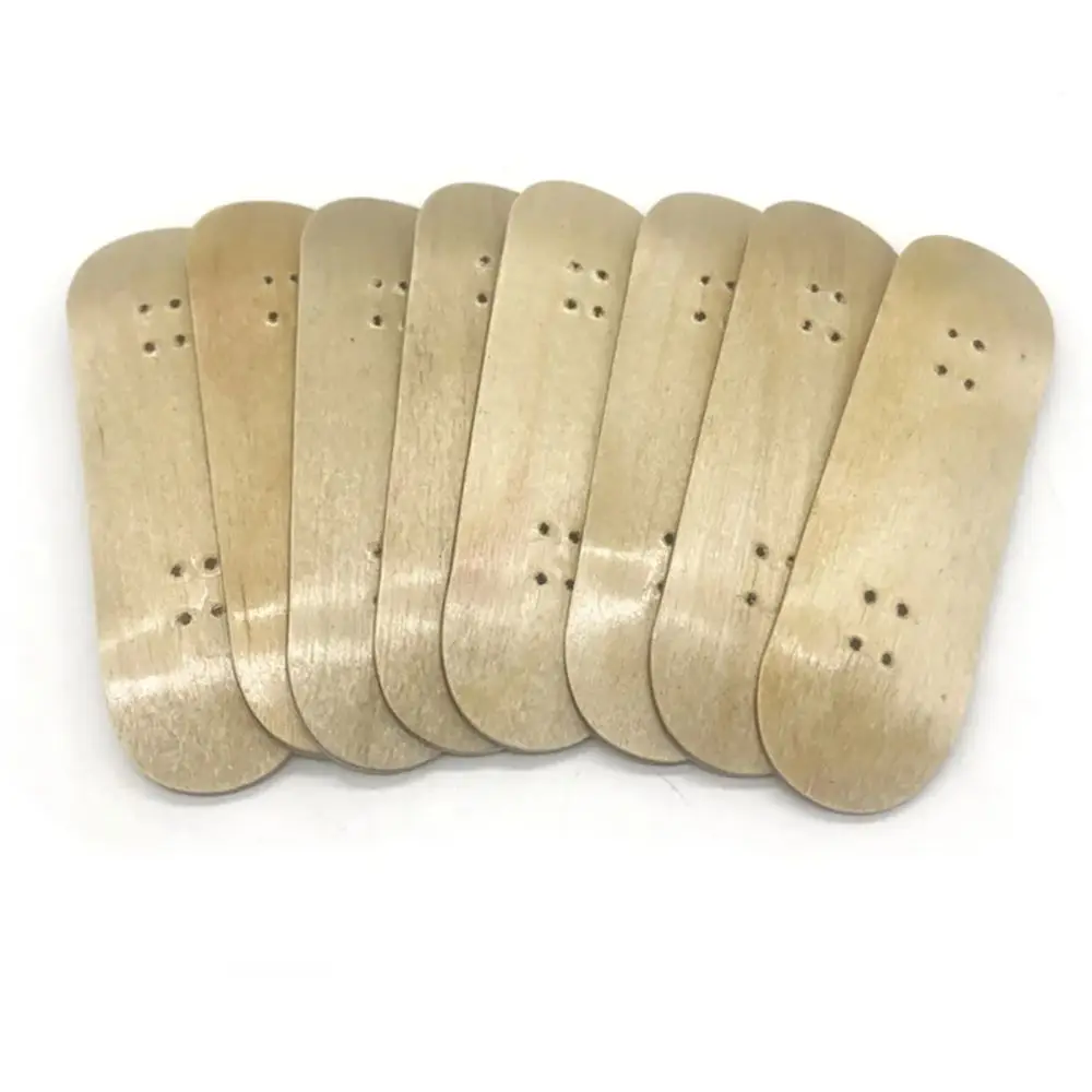 1Pcs Durable Maple Fingerboard Deck 5 Layer Wooden Finger SkateBoard Parts 30mm Mini Fingerboard Accessory